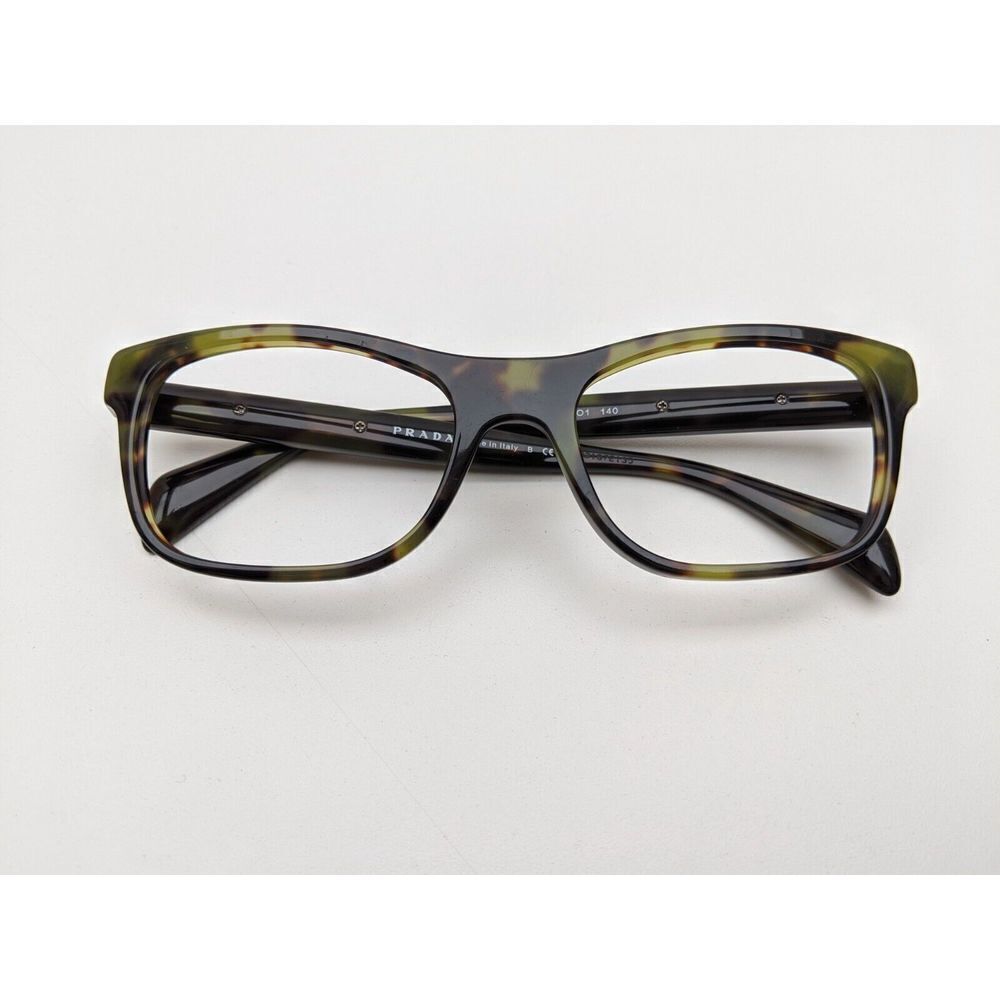 🕶️Made in Italy! Prada VPR19P Eyeglasses 53/18 140 /ALG420🕶️​